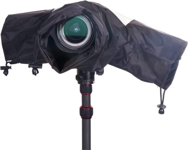 Camera Rain Cover, Professional Universal Waterproof Camera Protector Cover for Canon Nikon and Other SLR Cameras.