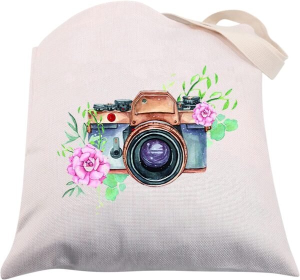 BNQL Photographer Gifts Tote Bag Photography Lovers Gifts Camera Gifts for Photographers Graduation Gifts