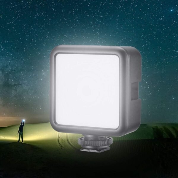 ULANZI VL49 Camera Light, Led Video Light Dimmable with 2000 mAh Battery, Portable Light Photography Rechargeable, Brightness Adjustable for Youtube,Studio,Livestreaming,DSRL,Camcorder Shooting