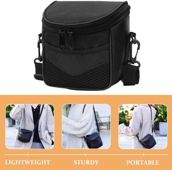 UKCOCO Camera Bag Camera Protector Pouch Shoulder Strap Camera Case Camera Storage Bag Compatible for Canon GX1SX130 SX50, HX300/RX10.