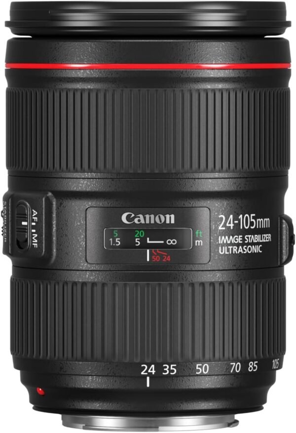 Canon EF 24-105 mm f/4L IS II USM Lens - Professional L-Series Standard Zoom | Ideal for landscapes, portraits and travel