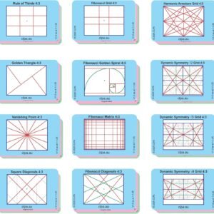 CLPA Full Photographic Viewfinder Set: All CLPA Photographic Viewfinder Tools for Art, Photography, & Video